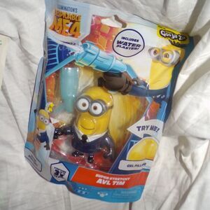 Despicable Me 4 Heroes of Goo Jit Zu Super Stretchy Mega Minion Tim Figure NEW